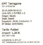 Bitllet futbol